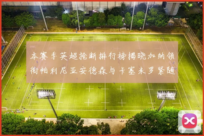 本赛季英超抢断排行榜揭晓加纳领衔帕利尼亚安德森与卡塞米罗紧随其后